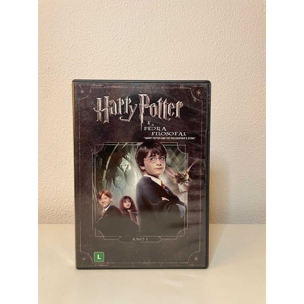 DVD - Harry Potter e a Pedra Filosofal | Shopee Brasil