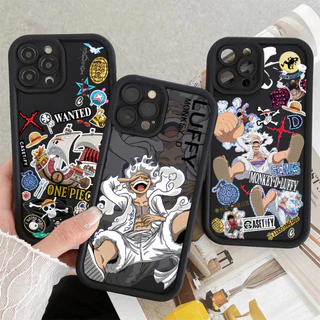 Para POCO X6 Pro F6 X5 F5 F3 M4 X4 X3 NFC Mi11 Lite 12 M6 C75 C65 C40 M5S One Piece Rindo Luffy Capa À Prova De Choque P