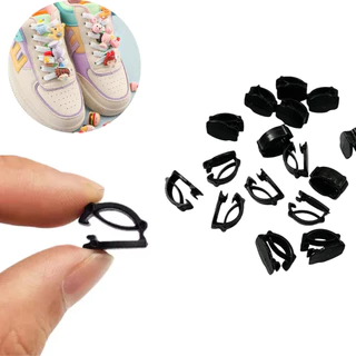 Adaptador De Aplique Para Cadarço Tênis - Preto 09x15mm
