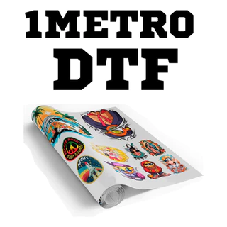 Dtf Para Camisetas 56x100 1 Metro Com Sua Estampa Impressão