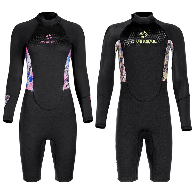 Imagem do produto Pronto estoque mergulho & vela 1.5mm terno de mergulho masculino feminino tecido Neoprene de uma peça quente axilas alfa 9