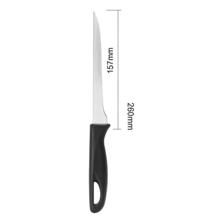 Faca De Filetar Profissional Lâmina Inox 157mm Ergonômico