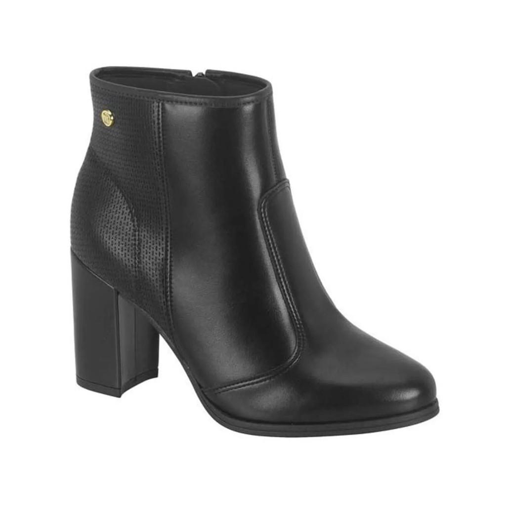 Bota Moleca Preto Salto Bloco Médio 5349.100