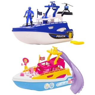 Brinquedo Barco e Acessórios Infantil - Samba Toys