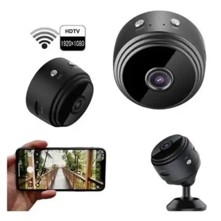 Novo A9 HD Mini com visão noturna Wifi Câmera 1080P Vigilância em Oferta na Shopee
