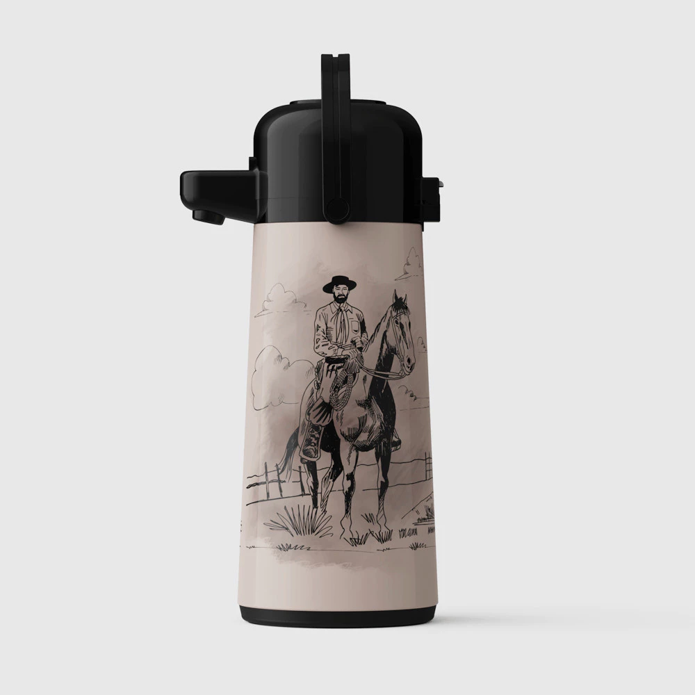 Garrafa Térmica Air Pot 1,8L Tropeiro do Sul Invicta