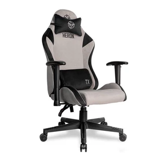 Cadeira Gamer TGT Heron TX Tecido, Preto e Cinza, TGT-HRTX-FB01 em Oferta na Shopee