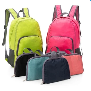 Mochila de Nylon Dobrável 25 Litros Viagem Impermeável bosco em Oferta na Shopee