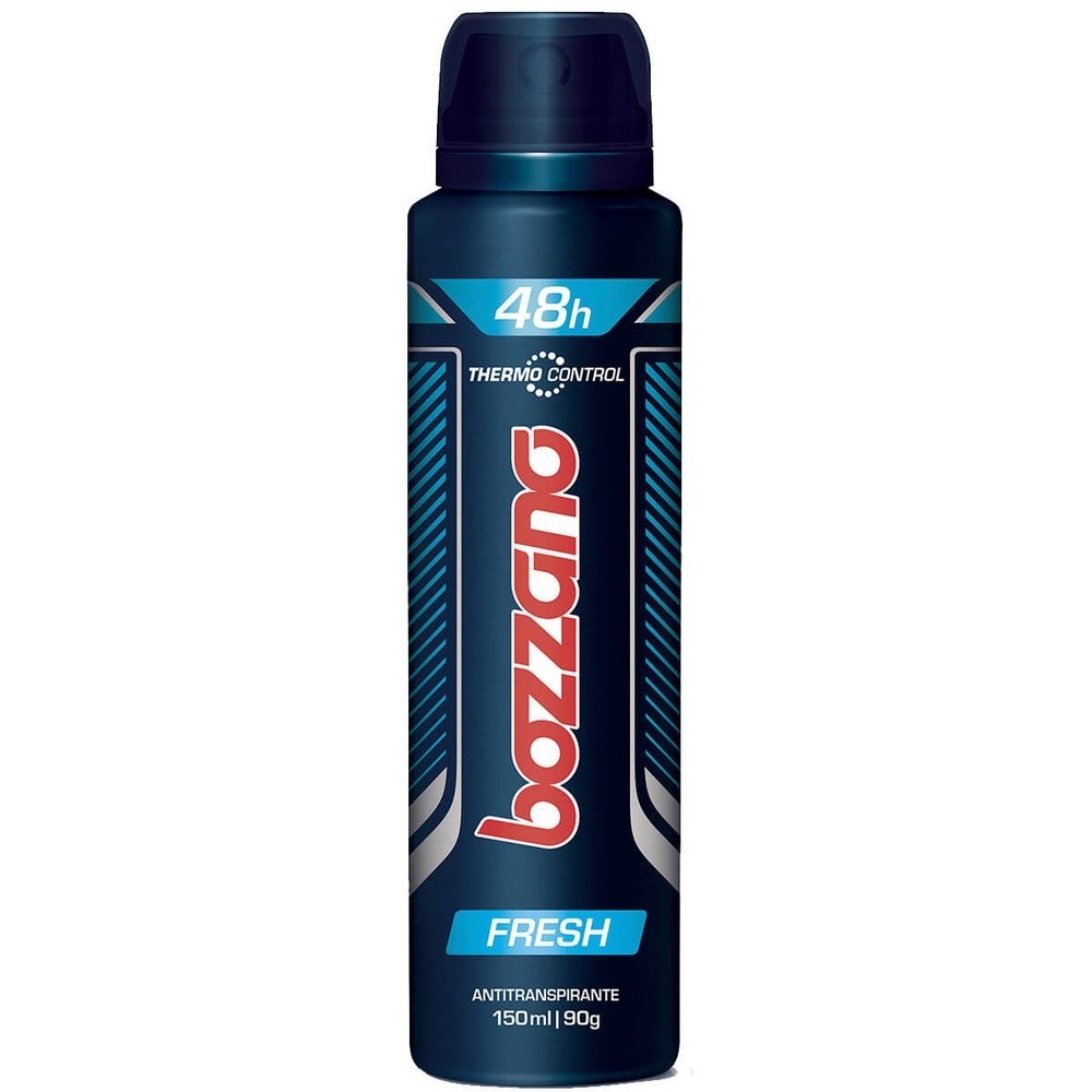 Desodorante Masculino Bozzano Fresh, Aerosol Com 150Ml | Shopee Brasil