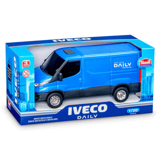 Van Brinquedo Miniatura Iveco Daily Abre A Porta Traseira Cores Sortidas Usual Brinquedos em Oferta na Shopee
