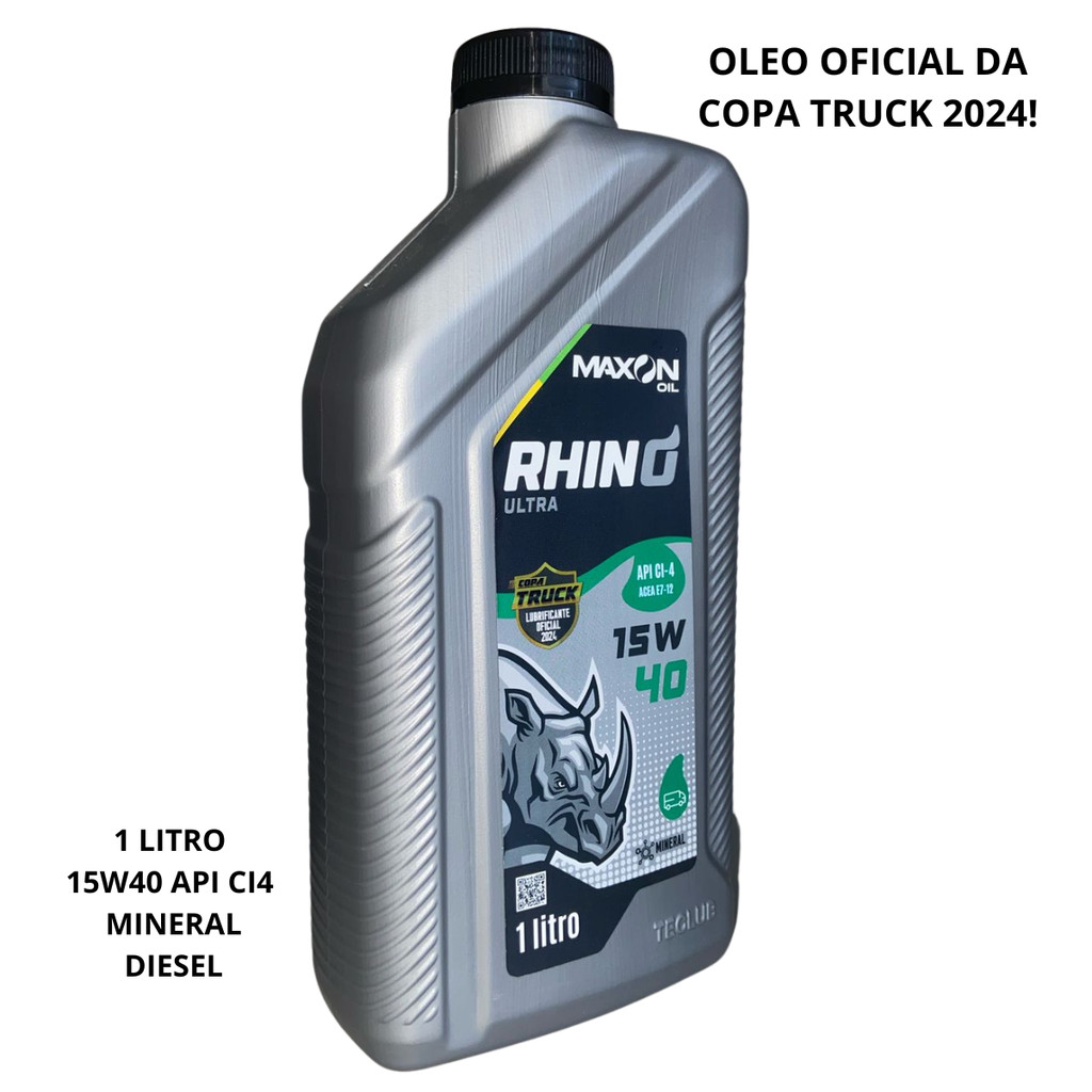 Oleo Motor 15w40 Api Ci4 Mineral Diesel Acea E7 Maxon Ultra | Shopee Brasil