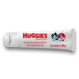 Creme de Assaduras Huggies Supreme Care 80 g em Oferta na Shopee