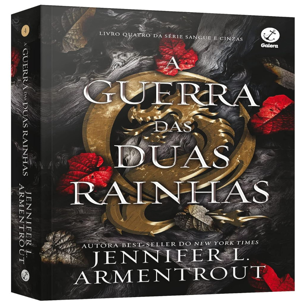 A guerra das duas rainhas Vol. 4 Sangue e Cinzas autor Jennifer L ...