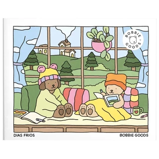 Dias frios Fall-Winter | Bobbie Goods | Livro De colorir Oficial em Oferta na Shopee