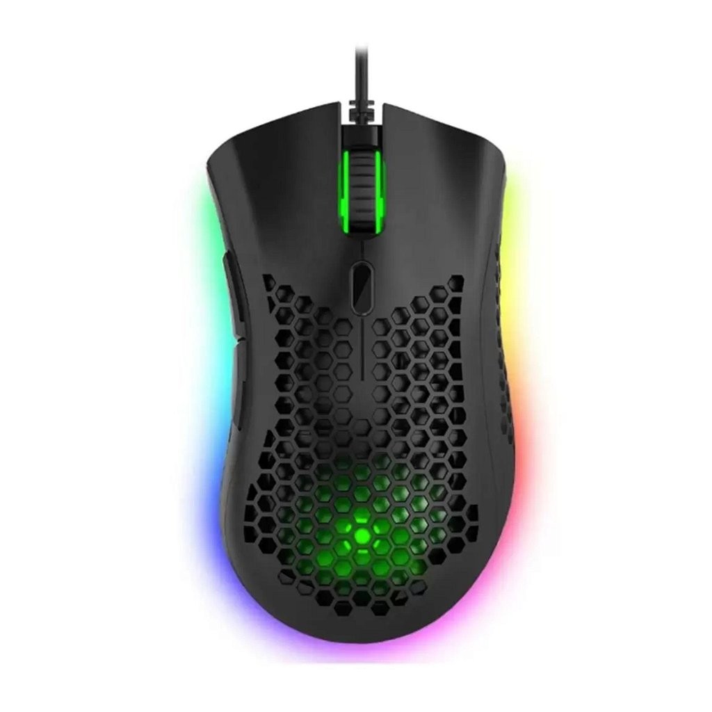 Mouse Gamer Knup KP-MU007 7200DPI RGB | Shopee Brasil