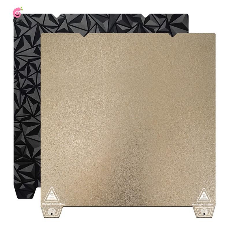 Folha De Aço De Mola PEI + PEO 235mm X 235mm Para-3 S1/End-5 K1Pei Cama Aquecida Peças De Impressora 3D