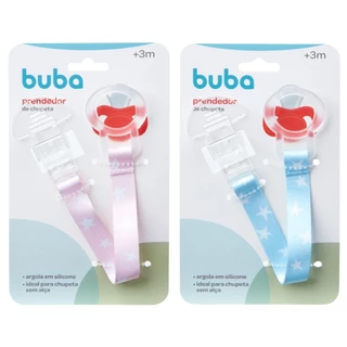 Prendedor de Chupeta Estrelas Confortável - Buba