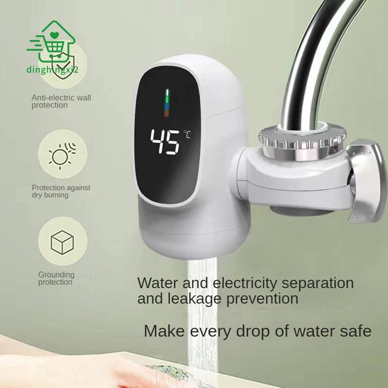 3000W Instant Electric Hot Water Aquecedor Torneira Display Digital Aquecimento De Água Para De Banheiro