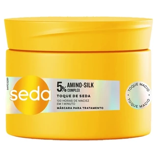 Mascara De Tratamento Seda Toque De Seda 300g em Oferta na Shopee