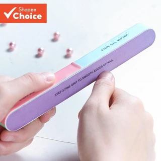 Bloco De Lixamento De Polimento De Lixa De Unhas De 7 Lados Para Ferramentas Laváveis De Arte Manicure em Oferta na Shopee
