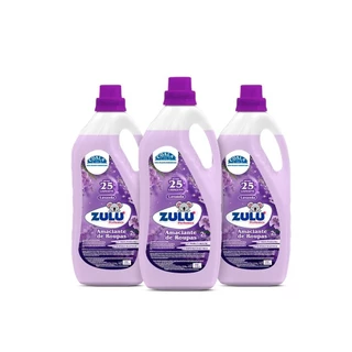 Kit 3 Amaciantes  de Roupas Zulu Perfumes/Coala - Lavanda 2L em Oferta na Shopee