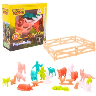 Miniaturas de Animais Fazenda Cheia de Aventuras - Gulliver