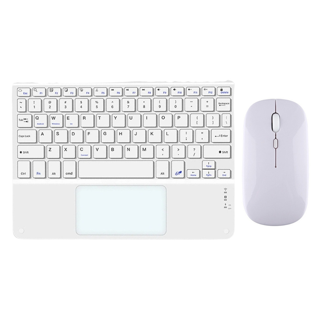 Kit Teclado Com Trackpad + Mouse Bluetooth Para Galaxy Tab S10 FE+ X626 ...