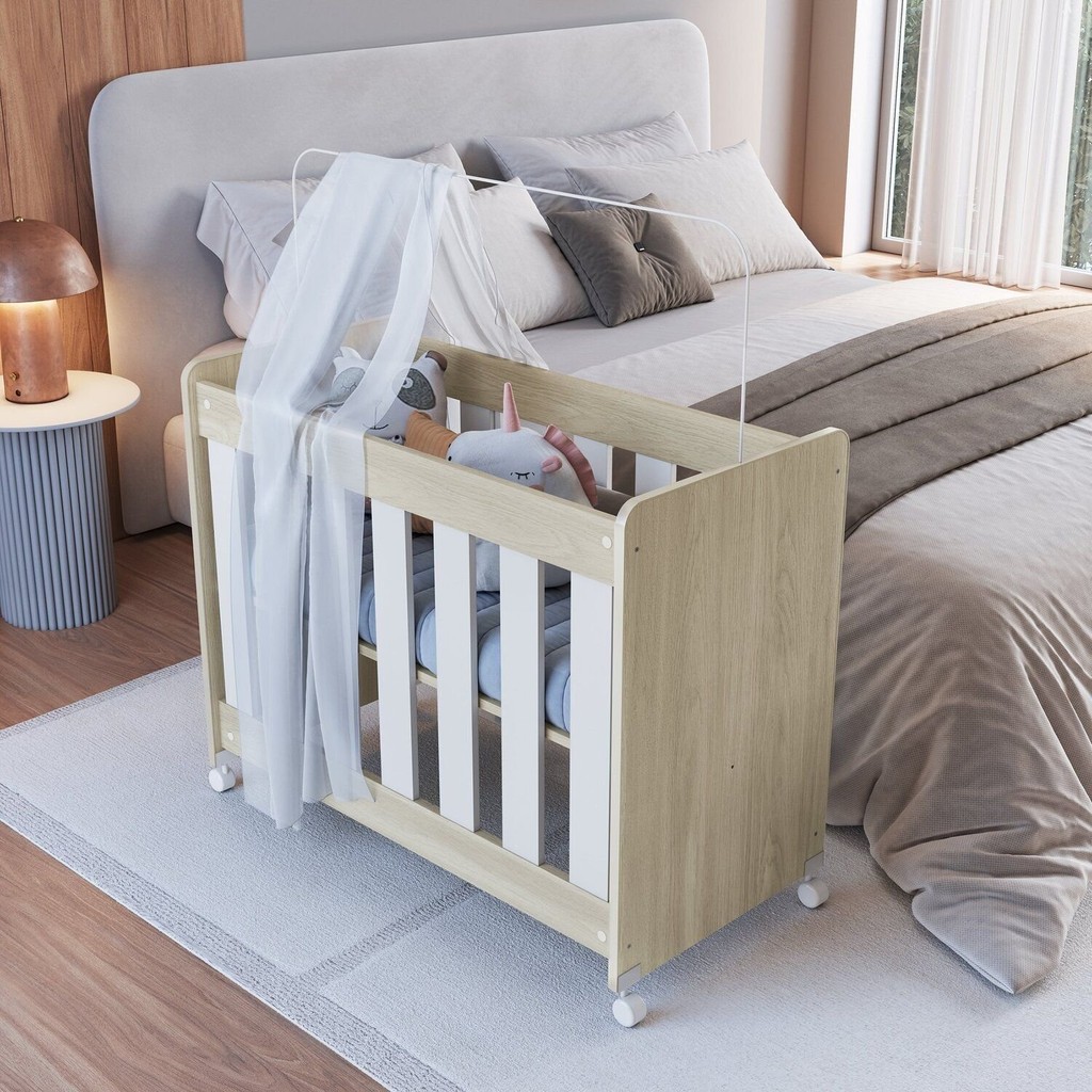 Mini Berço para Quarto de Bebê 4 em 1 Evolutivo | Shopee Brasil