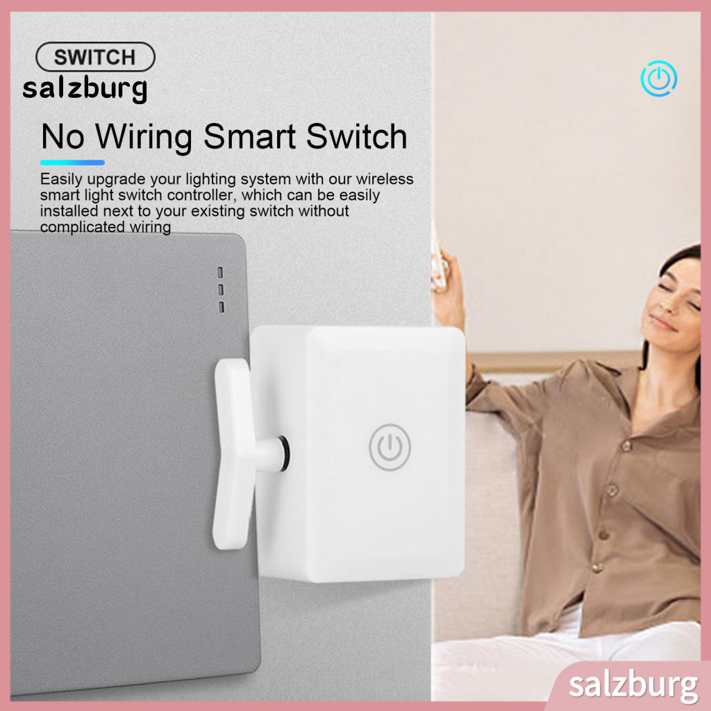 Remote Control Light Switch Simple Solution Convenient Smart for Easy Lighting No Wiring Needed