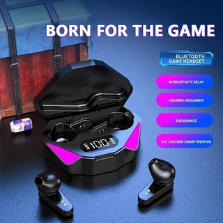 Fones De Ouvido X15 TWS Bluetooth 5.0 Sem Fio Estéreo Surround Atraso Para Jogos Ruído Cancelando Com Microfone
