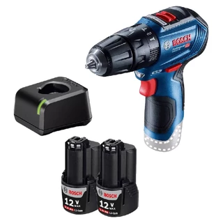 Parafusadeira / Furadeira de Impacto GSB 12V-30 Com 2 Baterias 12V e Carregador - Bosch em Oferta na Shopee