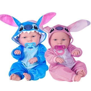 Boneca Com Roupinha E Chupeta Baby Infantil Cotiplás