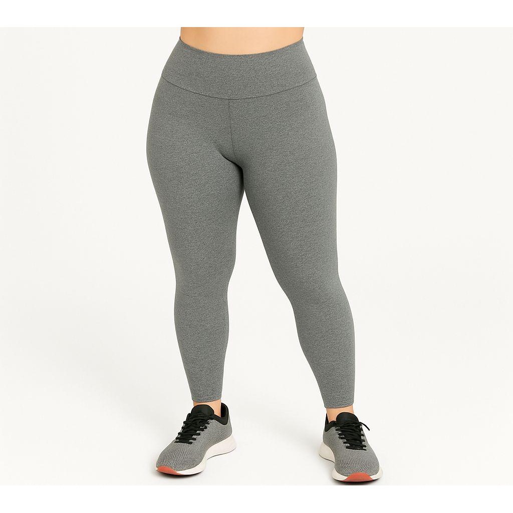Calça legging leg feminina em suplex sem transparência ótima para exercícios