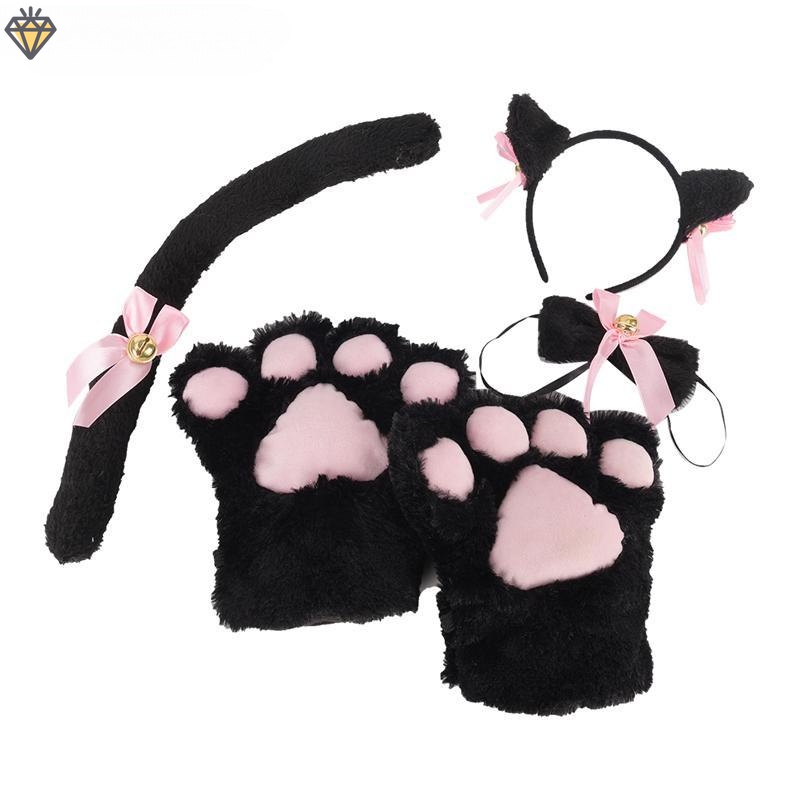 Aplique Orelha de Gato Princess - 20 unidades - Preto 044 - ROFR.151230