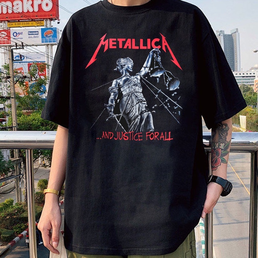 Camisa 100% Algodão Metallica envio rapido - Didi__outlet