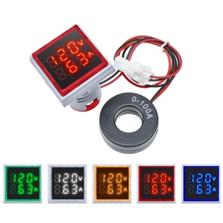 Volt LED Voltmetro digitale da 12V 52mm Display Mini Voltmetro