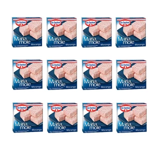 Kit c/ 12un Maria Mole Morango 50g - Dr. Oetker (Ref. 70445)