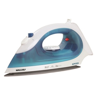 Ferro de Passar a Vapor Mallory Júpiter com Base Antiaderente, Azul