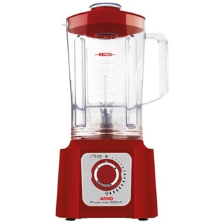 Liquidificador Arno LN54 Power Max, Copo de Plástico, 15 Velocidades + Pulsar, 1000W, Vermelho
