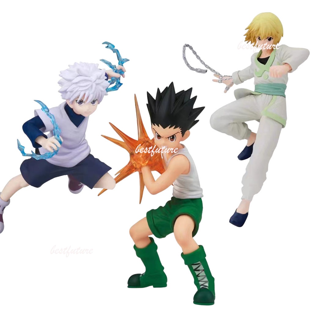 hunter × Gon Freecss Killua Zoldyck Kurapika Figura De Ação Boneca Modelo