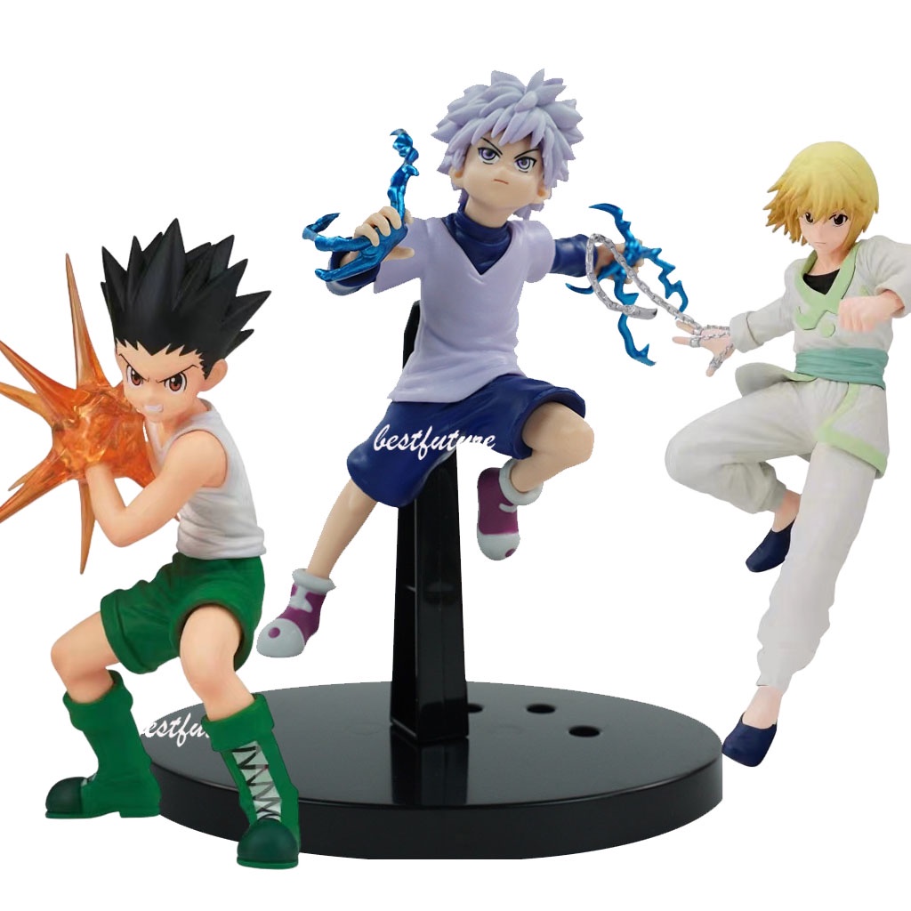 hunter × Gon Freecss Killua Zoldyck Kurapika Figura De Ação Boneca Modelo