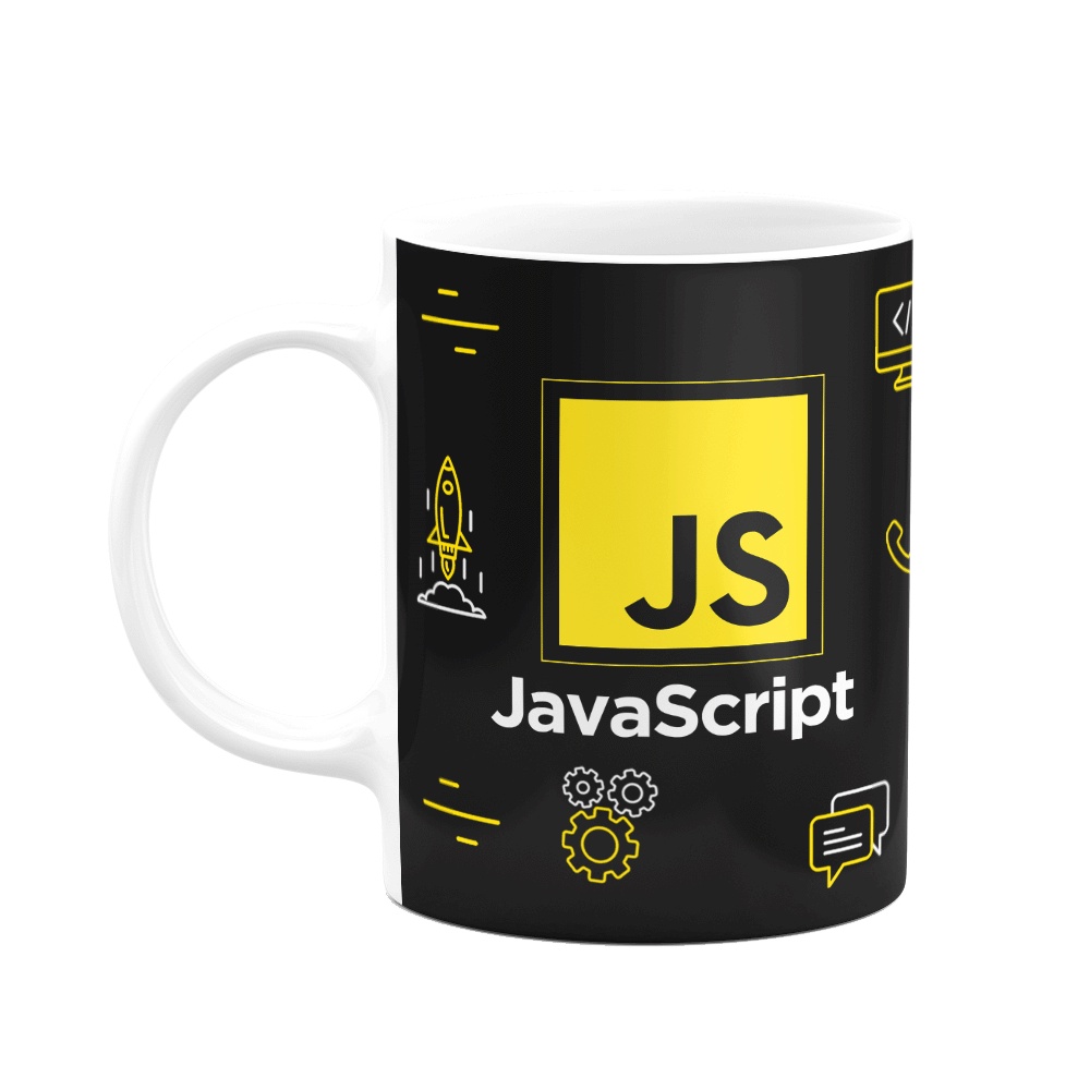 JavaScript Logo Mug (black)