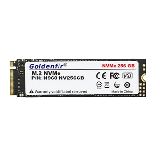 Disco Sólido Interno Goldenfir 256gb M.2 Nvme 2,400Mbs