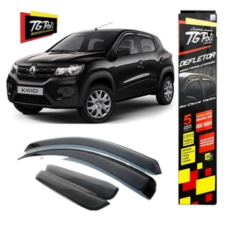 Calha Chuva Defletor Kwid - 4 portas Tg Poli