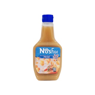 Molho Para Ração de Gato Cremoso Nosfood Saboroso Peixe 250g
