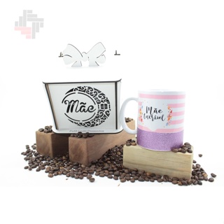 Caneca Mãe Box Decorativa Mãe personalizada de para caixa