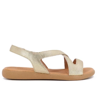 Sandália Feminina Usaflex Rasteira Couro AF1428 em Oferta na Shopee