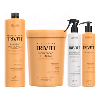 Kit Profissional Trivitt Hidratação Itallian Color