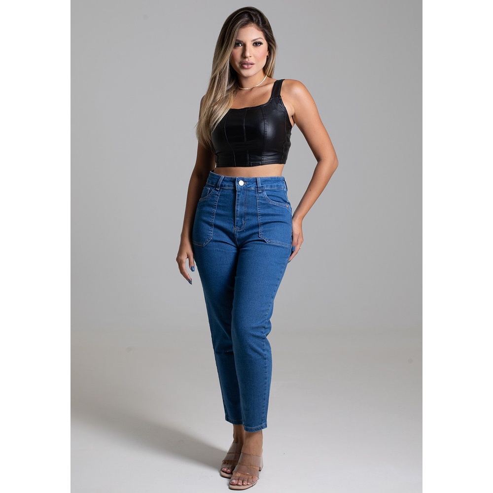 Calça Jeans Sawary Mom - 273167