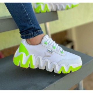 Puma Hits Colorido/BRANCO E VERDE